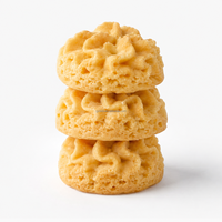 Biscuits Premium Croustillants au Beurre Sucré aux Saveurs Miel, Œuf et Chocolat, Emballage Personnalisé OEM, Biscuits Fourrés au Glucose