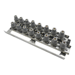 Abrazadera de cable con cabezal de 8 agujas para máquina de coser, pieza de equipo de procesamiento de prendas - Product Image 1