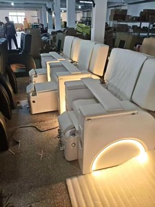 Fauteuil de massage électrique coloré pour pédicure, avec fonction de pétrissage et bain de pieds, haut de gamme pour salon de manucure et soins des pieds - Product Image 6