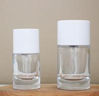 Vide Parfum 30ml 50ml 100ml Forme Ronde Pulvérisation Bouteilles Cylindre De Luxe Personnalisé Parfum Bouteille En Verre Avec la Boîte D'emballage