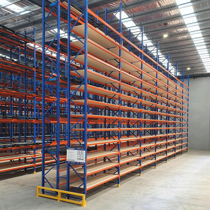 3 Post Selective Racking High Capacity Selective Pallet Racking Industrial Grade Selective ...