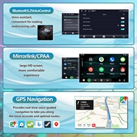 Radio para coche con pantalla GPS IPS de 7 pulgadas para FIAT 500 2007-2015, pantalla táctil, Android Auto, WIFI, CarPlay, audio Mp4, 1 Din, cámara de marcha atrás