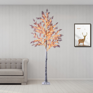 Bán Hot <span class=keywords><strong>Man</strong></span>-<span class=keywords><strong>Made</strong></span> sương mù thông thắp sáng màu hồng giáng sinh trang trí ánh sáng <span class=keywords><strong>Led</strong></span> <span class=keywords><strong>Tree</strong></span> 6ft đèn 180 cho trong nhà ngoài trời giáng sinh - Product Image 1