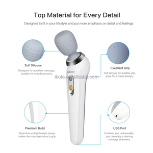 Masajeador Eléctrico Portátil de Alta Frecuencia con Vibración, Amigable con la Piel, para Aliviar el Dolor Muscular de Cuello, Espalda, Piernas y Cuerpo Completo - Product Image 5