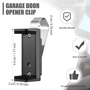 1pcs <b>Car</b> Sun Visor <b>Clip</b> Holder Gate Remote for Garage Door Control Auto Fastener <b>Clip</b> Bracket <b>Car</b> Accessories - Product Image 2