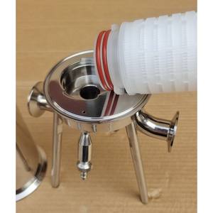 RVS 316L filterbehuizing enkelvoudig 10 inch - Product Image 5