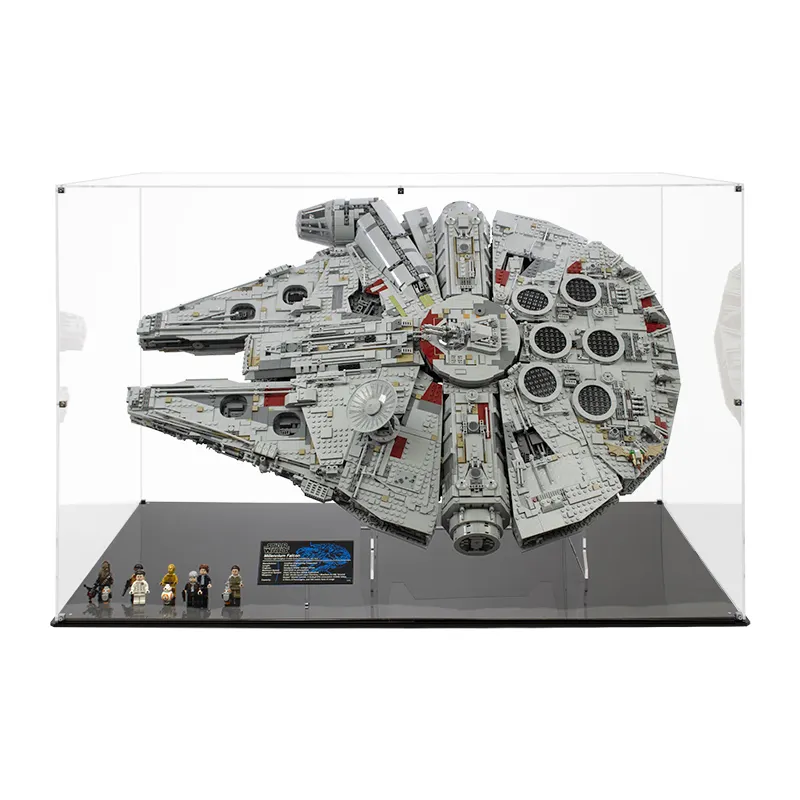 Acrylic Display Case for LEGO Star Wars UCS Millennium Falcon 75192 and 10179