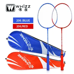 New arrival Whizz 658 cheap price steel/iron beginner badminton racket