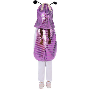 ชุดมอนสเตอร์สำหรับเด็ก ชุดเล่นบทบาทอาบู สีม่วง ชุดแสดงวันฮาโลวีน - Product Image 3
