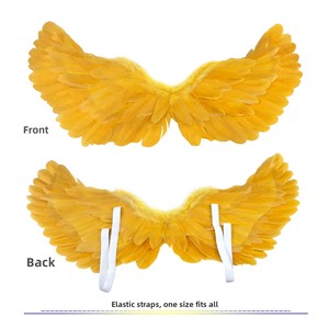 <span class=keywords><strong>Ali</strong></span> d'<span class=keywords><strong>Angelo</strong></span> Nere, Rosa e <span class=keywords><strong>Rosse</strong></span> per Adulti e Bambini, per Feste in Maschera di Halloween - Product Image 6