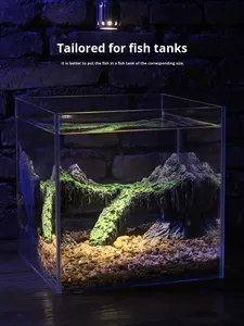 Acquario accessori-artificiale picco di montagna decorazione di piante acquatiche ornamento acquario acquario paesaggistico nascondiglio roccioso grotta muschio - Product Image 2