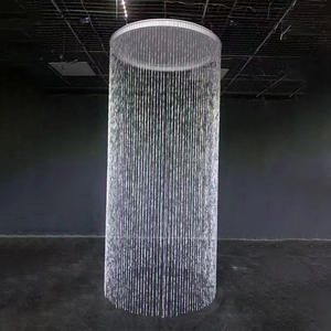 Accesorios de decoración de carretera para escenario de boda, anillo de salón de bodas, borla, techo, mariposa voladora, línea de cuentas, cortina, colgante circular Muxue - Product Image 1