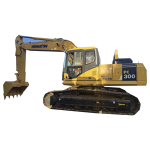 Excavadora de cadenas usada Komatsu PC300 de 30 toneladas, retroexcavadora hidráulica, modelos PC350, 360, 400, 450, máquina pesada de bajo consumo y económica en venta - Product Image 1