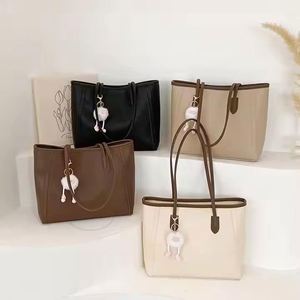I-0456 Large Capacity Fashion Simple Temperament Shoulder <b>Bag</b> Female <b>Bag</b> Autumn and Winter New Korean Underarm <b>Tote</b> <b>Bag</b> - Product Image 1