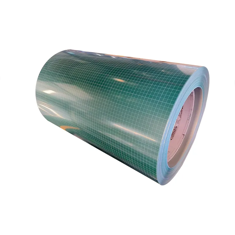Ppgi Green Color Code 9016 Grid Magnetic Green Board Steel Coil