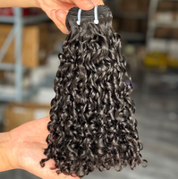 Extensions de cheveux tressés au crochet en cheveux humains Remy, pour un look naturel à faire soi-même ou en salon pour femmes