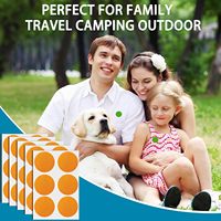 36 Patchs Anti-Moustiques Jetables Portables de Haute Qualité, Écologiques et Solides, pour Adultes et Enfants, Idéaux pour le Camping en Extérieur