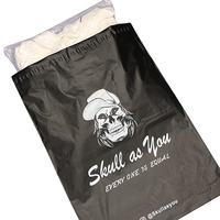 Rouleau Vrac de Sachets d'Expédition en Plastique Blanc Auto-Adhésifs, Emballage Poly Colis pour Chaussettes Vinted Miler