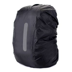 Venta al por mayor personalizar logotipo al aire libre cubierta reflectante 20-80L impermeable <span class=keywords><strong>mochila</strong></span> cubierta de lluvia - Product Image 4