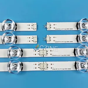 סין Led רצועות אור זול אחת גזיר טלוויזיה Led בר 3v/6v אוניברסלי Led תאורה אחורית עבור Lg גדול עדשה