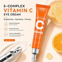 Crème pour les yeux à la vitamine C et à la nicotinamide pour éliminer les cernes, nourrissante, hydratante et raffermissante