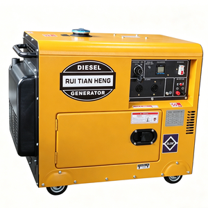 Generatore Diesel Silenzioso Professionale RTH 6kW/6.5kW/6.5kVA Trifase ATS Raffreddato ad Aria, Certificato CE - Product Image 1