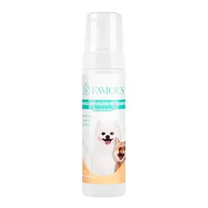 Famous pet shampoo Dog and cat small animal fragrant waterless shampoo long lasting fragrant dog shampoo