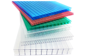 Feuilles creuses en <span class=keywords><strong>polycarbonate</strong></span> de <span class=keywords><strong>4mm</strong></span> d'épaisseur Feuilles alvéolaires personnalisées - Product Image 6