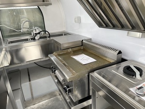 Yinsilang — camion de nourriture standard US, avec équipement de cuisine,/gaufre, glace, bonbons, pizza, remorque avec réfrigérateur, congélateur, chariot pour Hotdog - Product Image 6