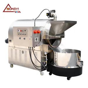 100 kg pinda koffiebrander machine voor koop industriële gas bakkerij apparatuur voor maïs noten en graan zaad