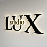 Enseigne commerciale personnalisée rétroéclairée, lettres murales en métal, enseigne avec le nom de l'entreprise, enseigne décorative pour studio de bien-être, spa, salon