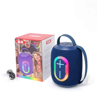 Speaker Portabel Nirkabel BS-36 BARU dengan Radio FM/TF/USB, Woofer Super Bass, Lampu RGB Warna-warni, Speaker Musik Bluetooth