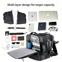 Sac à dos Oxford personnalisé avec logo, durable, pour affaires, voyage et loisirs, avec fermeture éclair, imperméable, écologique, léger, grande capacité, USB