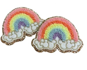 <span class=keywords><strong>Patches</strong></span> de Bordado Termocolante com Padrões Populares de Casco de Tartaruga, Rosa, Estrela, Abacaxi e Cavalo para Roupas e Chapéus (Material de Feltro) - Product Image 4