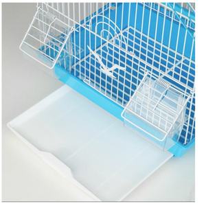 Düğme kapatma ile büyük plastik kuş kafesi çevre dostu açık Pet kuş banyosu ve levrek - Product Image 2