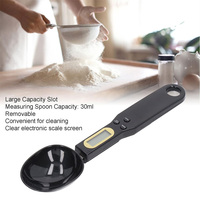 Meilleure vente petite balance de cuisine réglable cuillère à mesurer portable en acier inoxydable affichage LCD balance électronique numérique pour aliments