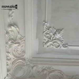 Grand panneau décoratif en relief GRG pour sculpture murale, élément de design, rosette de plafond circulaire GRG, <span class=keywords><strong>frise</strong></span> européenne GRG - Product Image 4