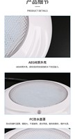 Projecteur LED de piscine IP68 6000K lumière du jour avec télécommande, intensité variable, en ABS, mural, pour hôtels, 3000LM