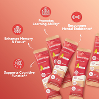 Poudre de formule quotidienne portable ODM/OEM pour boissons, à base de protéines de bœuf nourri à l'herbe, pour l'hydratation et la concentration, avec Rhodiola, B6, B12, pour le soutien de l'attention