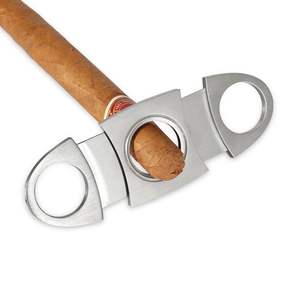 Humidor de Cigarros de Lujo Db Hecho a Mano con Encendedor, Estuche Rectangular Metálico para Accesorios de Fumar, Color Marrón - Product Image 5