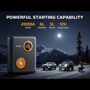 โปรโมชั่นร้อนแรง AFERIY แบตเตอรี่ลิเธียม 12V สำหรับรถยนต์ รถบรรทุก มอเตอร์ไซค์  จั๊มพ์สตาร์ทแบบพกพา ชาร์จเร็ว - Product Image 6