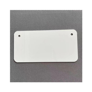 Fabricante 12 "x 6" blanco espacios en blanco tinte sublimación <span class=keywords><strong>de</strong></span> aluminio matrícula <span class=keywords><strong>de</strong></span> bicicleta personalizada sublimación impresión etiquetas <span class=keywords><strong>de</strong></span> bicicleta - Product Image 2
