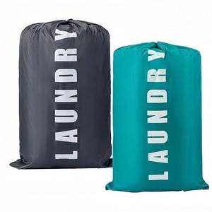 Bolsa de Lavandería Oxford 210D Extra Grande con Logotipo Personalizado, Lavable a Máquina, con Cordón, Capacidad de 40L-150L, Moderna, para Ropa Sucia - Product Image 3