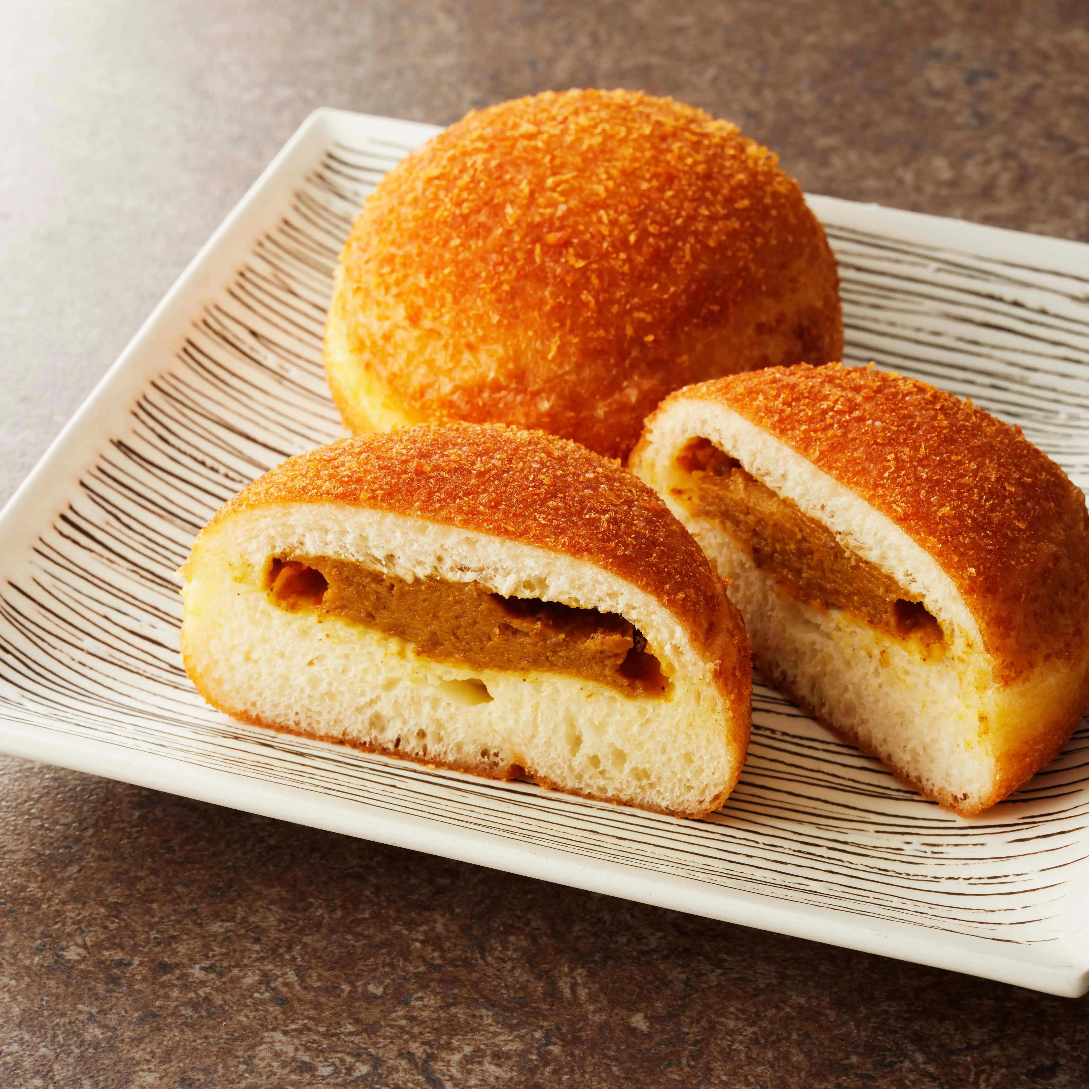 Roti kari Jepang, pajangan makanan cepat saji roti makanan penutup