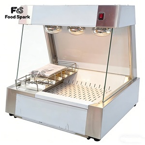 Equipo Calentador de Papas Fritas para Comida Rápida KFC, Vitrina de Sobremesa, Banco de Trabajo, Olla Industrial para Cocinar - Product Image 5