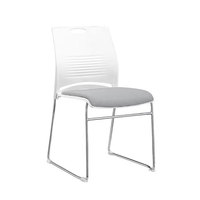 Ensemble table et chaises de conférence modernes en maille pour centre de formation, salon et hôtel – Conception empilable