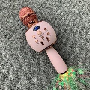 New Style Customize LOGO Kids Gift <b>Wireless</b> LED Handheld Speaker <b>Microphone</b> With CE RoSH - Product Image 5