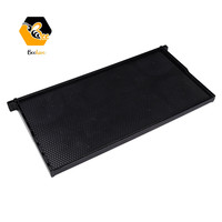 Großhandel Gelb/Schwarz Farbe ABS Lebensmittel qualität Imkerei Werkzeuge Langs troth Bienenstock Rahmen Kunststoff Biene Foundation Sheet mit Rahmen