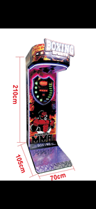 Trò chơi Arcade đấm bốc Chất lượng cao funpark cho các trung tâm trò chơi thể thao và giải trí trò chơi vận hành bằng tiền xu - Product Image 6