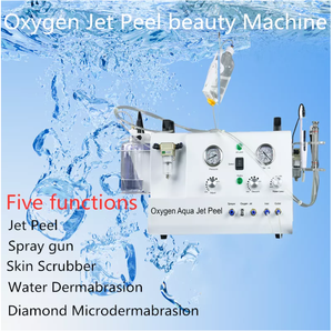 BOWKET Newest 5in1 Hydra Dermabrasion Machine Equipment Anti-aging Skin Oxygen Spray Facial Machine Skin Tightening Rejuvenation - Product Image 2